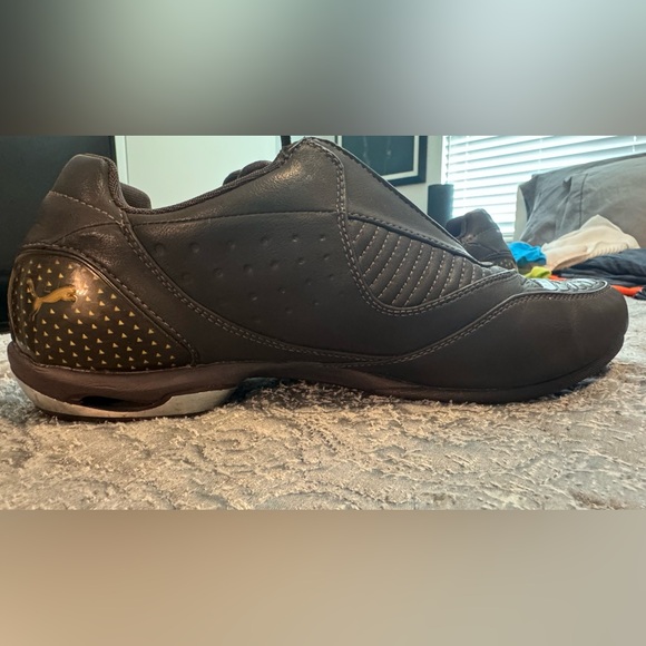 PUMA Ducati Testatretta Driving brown leather, Men’s size 10 - great condition - Picture 5 of 7